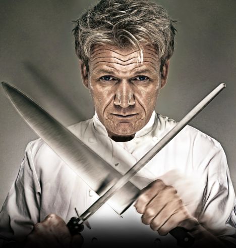 The more I watch Gordon Ramsay's UKbased shows not just Kitchen 